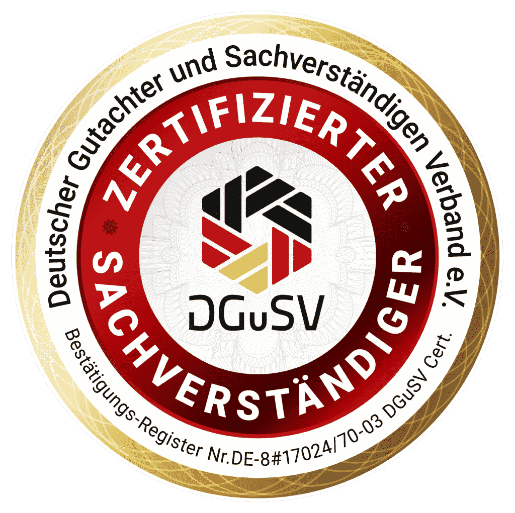 kfz gutachter zertifizierung SGuSV 2020